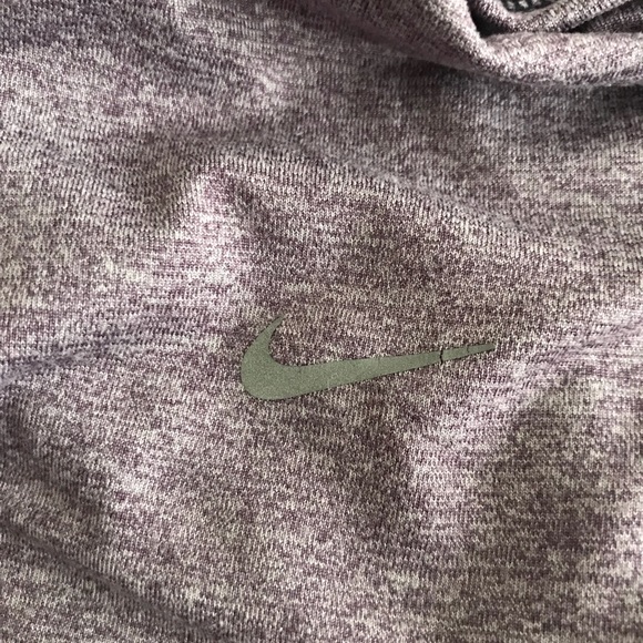 Nike Running Dri Fit Purple Half Zip - Picture 7 of 8